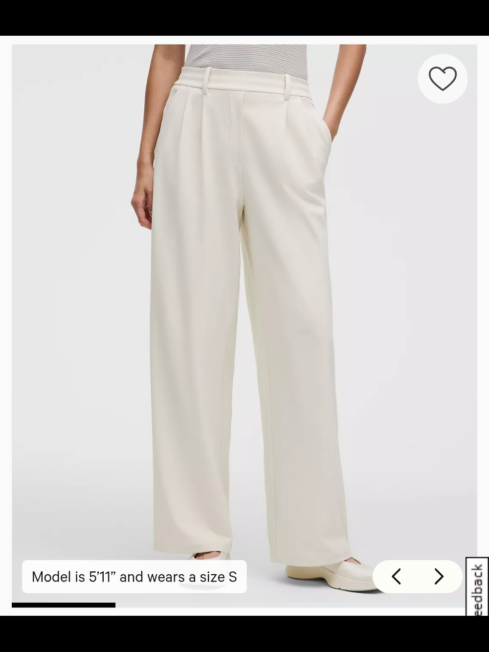 Lululemon Wide Leg Daydrift Trouser *TALL XL